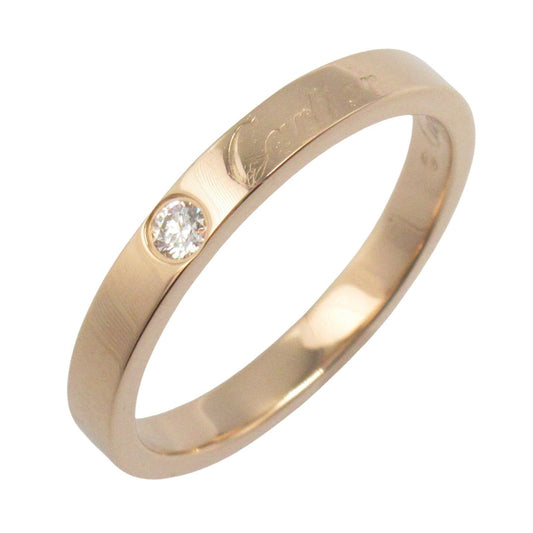 Cartier C de Cartier Ring in 18K Pink Gold with Diamonds
