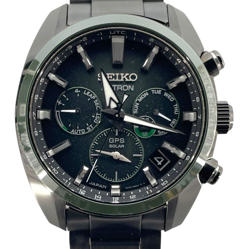 SEIKO Astron SBXC079 Black Ceramic Men's Watch - Exclusive Model