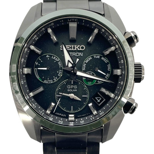 SEIKO Astron SBXC079 Black Ceramic Men's Watch - Exclusive Model