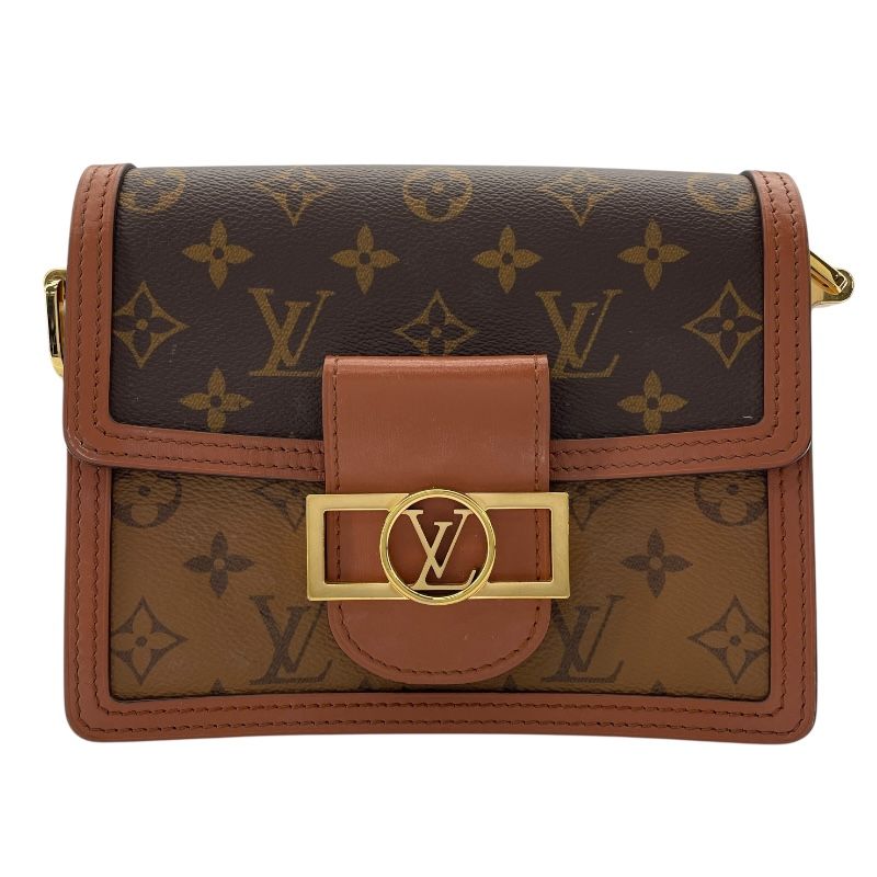 Louis Vuitton Dauphine Mini Shoulder Bag - Monogram Reverse Brown