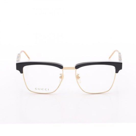 GUCCI Black & Gold Oversized Sunglasses - Timeless Elegance