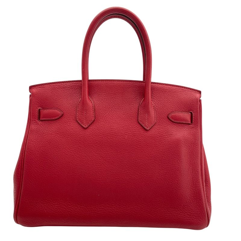 HERMES Birkin 30 in Rouge Garanse with Silver Hardware - Iconic Luxury