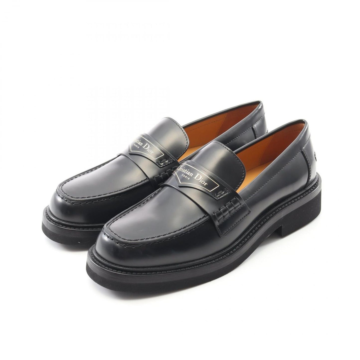 Dior Boy Leather Loafers - Timeless Elegance in Black