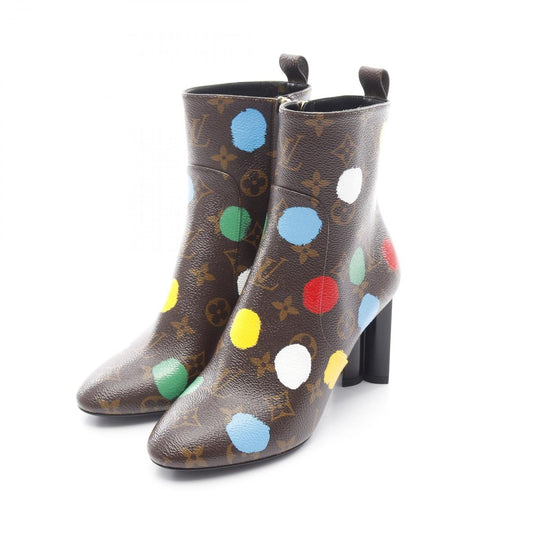 Louis Vuitton LV × YK Painted Dot Short Boots - Size 37