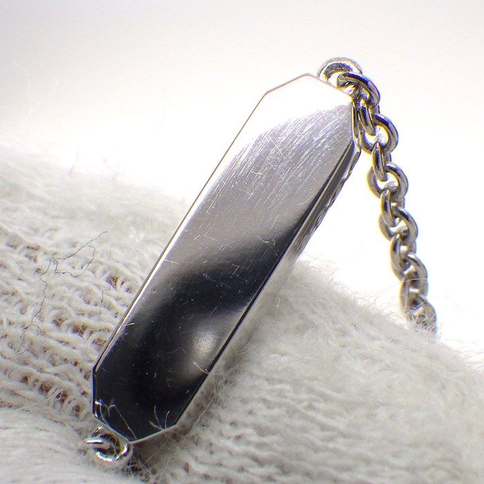 Tiffany & Co. K18WG Diamond Pave Tag Bracelet - Exquisite Craftsmanship