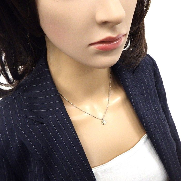 Exquisite Light Yellow Oval Diamond Necklace in Platinum