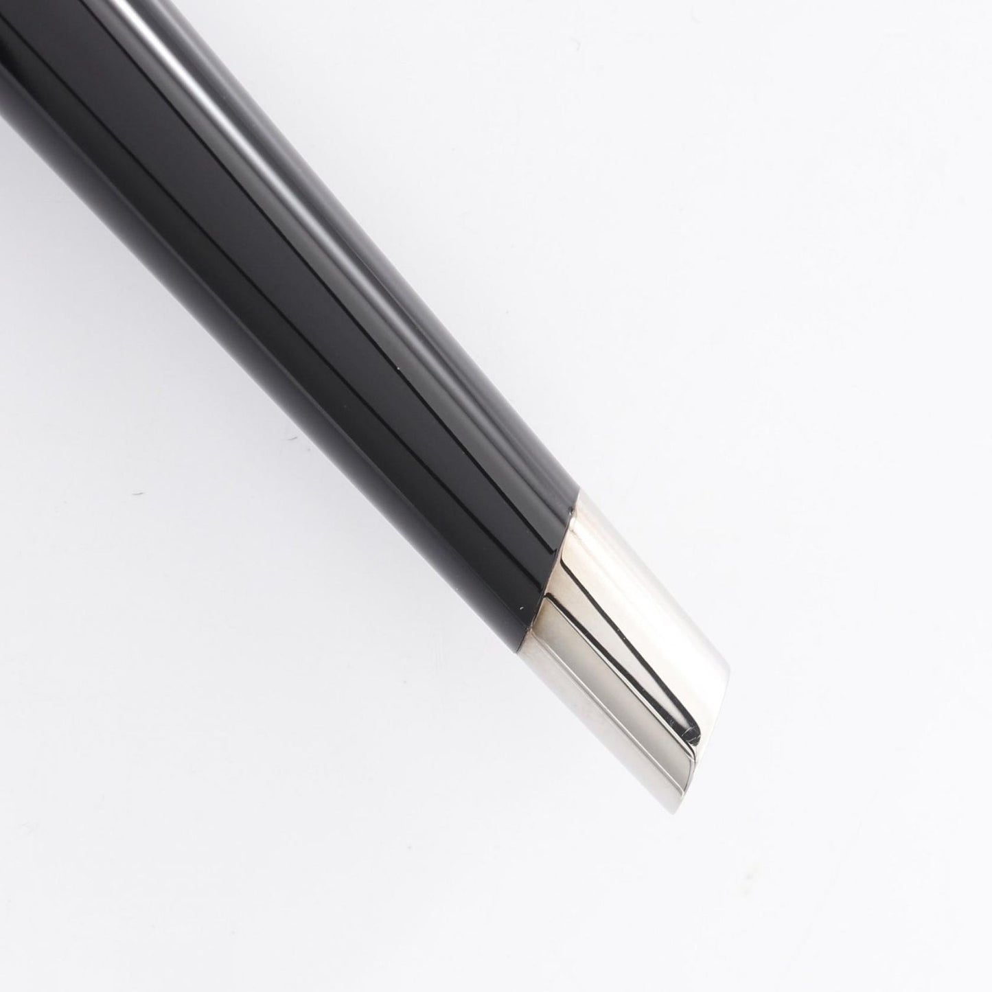 HARRY WINSTON Rollerball Pen 613-P-PP-BK - Exquisite Black & Silver