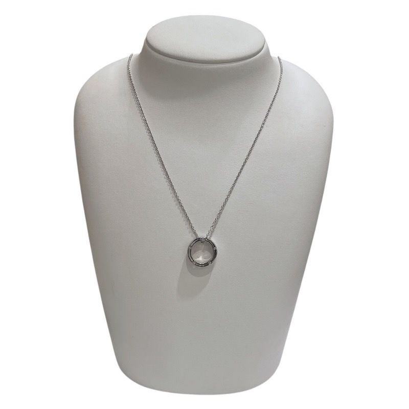Damiani D-Side 10P Diamond Necklace in 750WG - Exquisite Elegance
