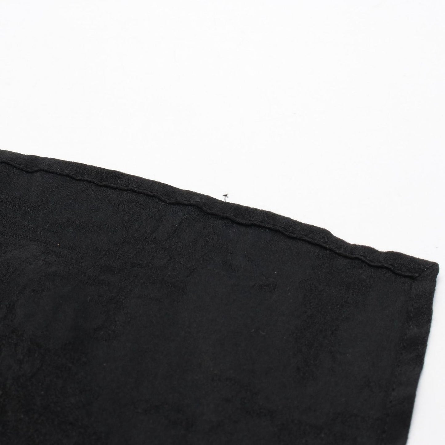 HERMES Black Silk Shirt Dress - Timeless Elegance