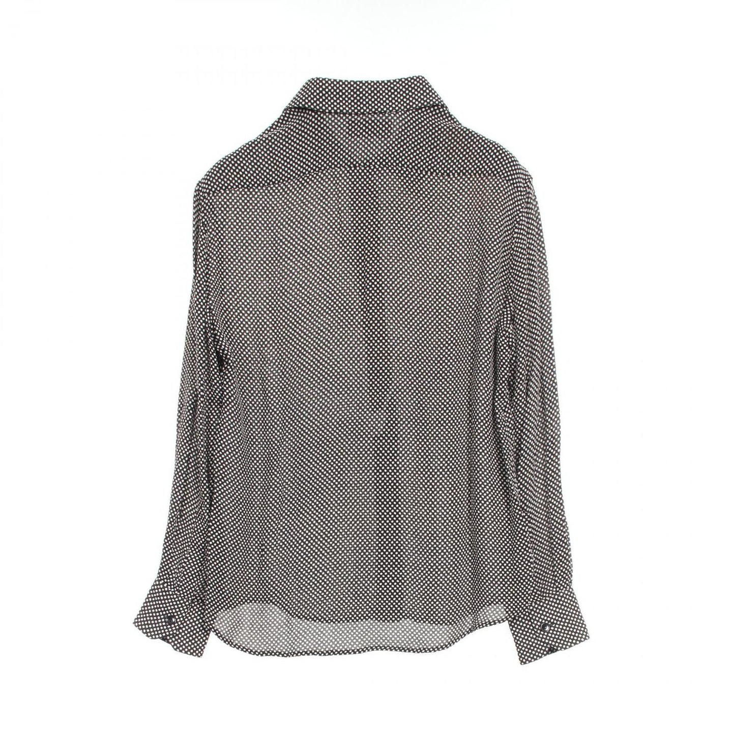 CELINE Rayon Shirt - Timeless Elegance in Black & White