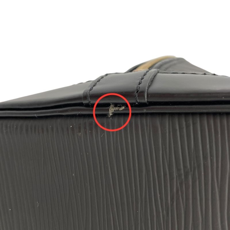 Louis Vuitton Alma M52142 Black Epi Leather Handbag - Timeless Elegance