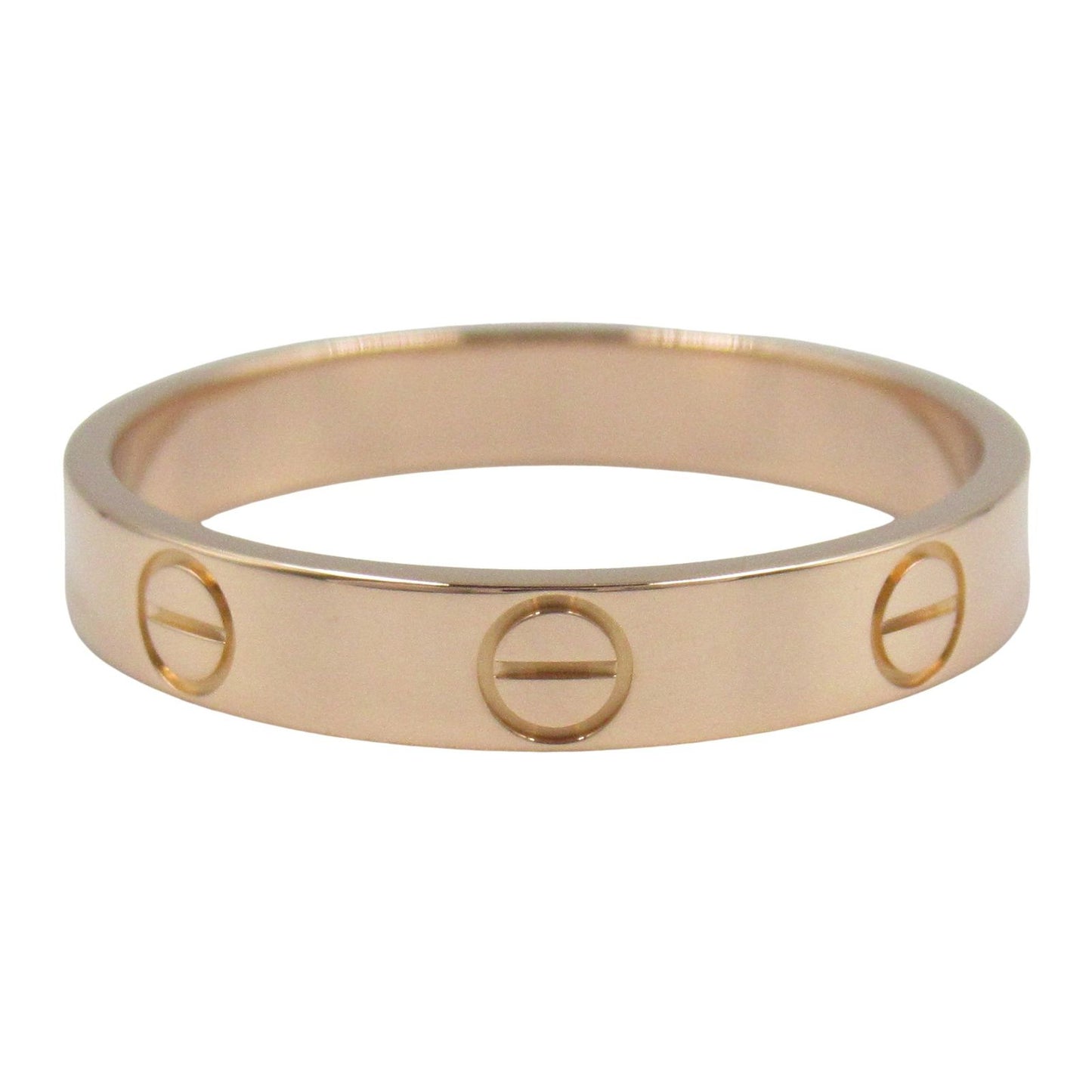 Cartier Mini Love Ring in 18K Pink Gold - Timeless Elegance