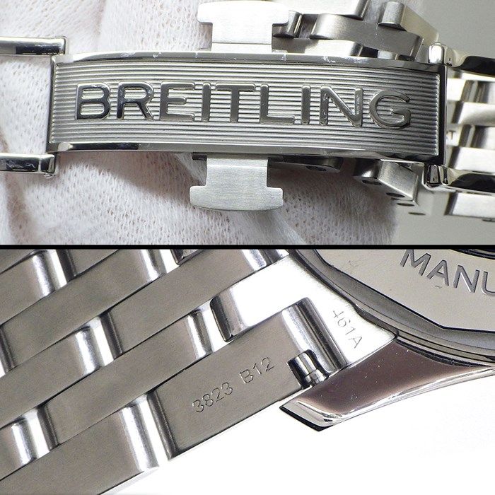Breitling Navitimer A32310 Automatic Watch - Black Dial, GMT