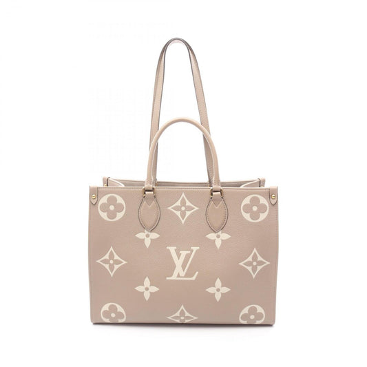 Louis Vuitton OnTheGo MM Tote Bag - Bi-Color Monogram Empreinte