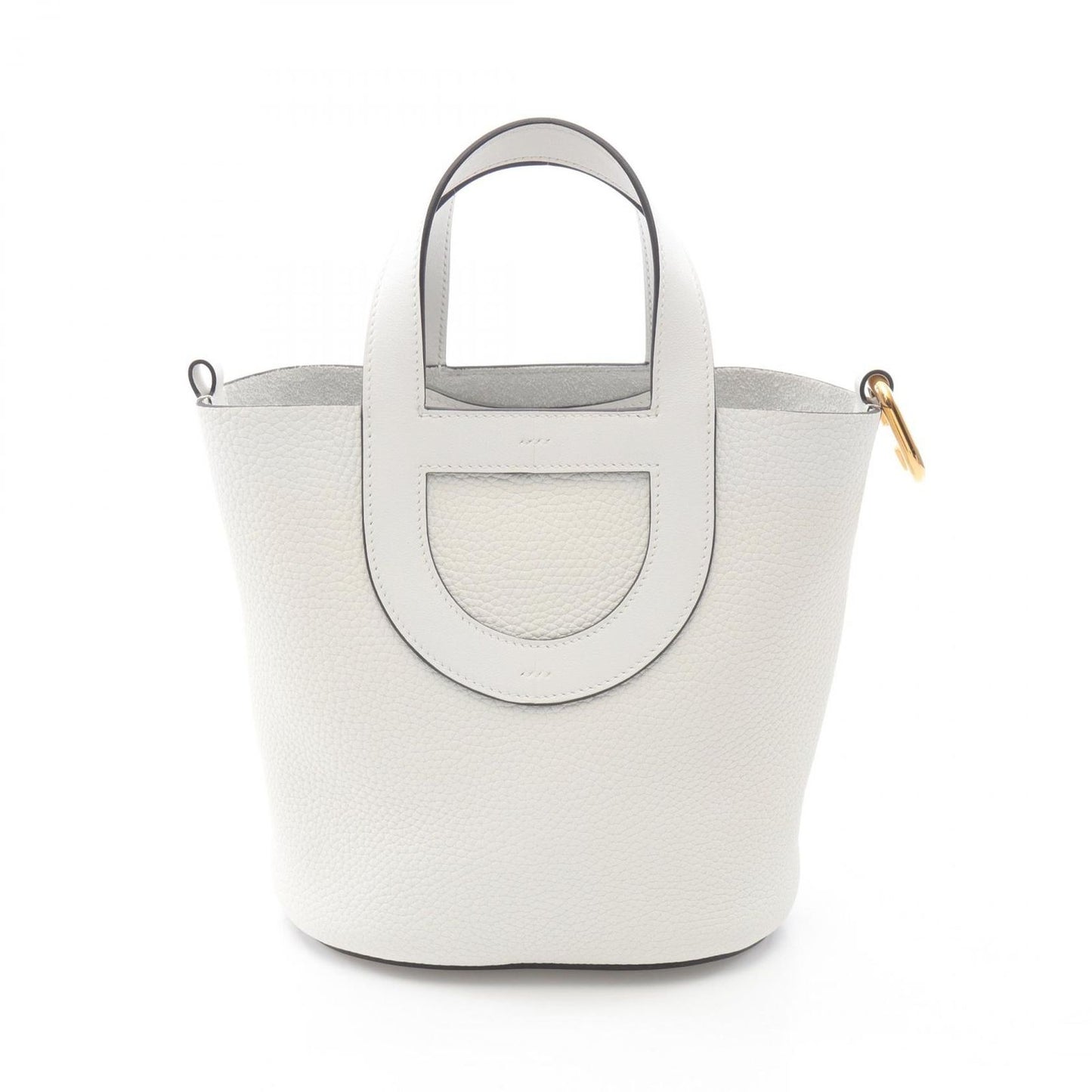 HERMES In The Loop 18 Handbag in New White - Exquisite Craftsmanship