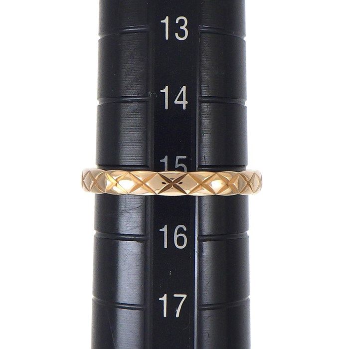 Chanel Coco Crush Mini Ring in K18 Beige Gold - Size 15