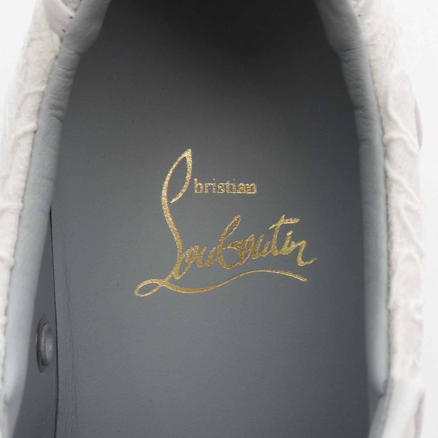 Christian Louboutin VIEIRA ORLATO White Sneakers - Unworn Luxury