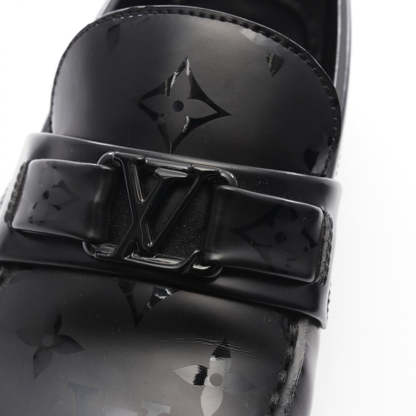 Louis Vuitton Monogram Leather Loafers - Timeless Elegance