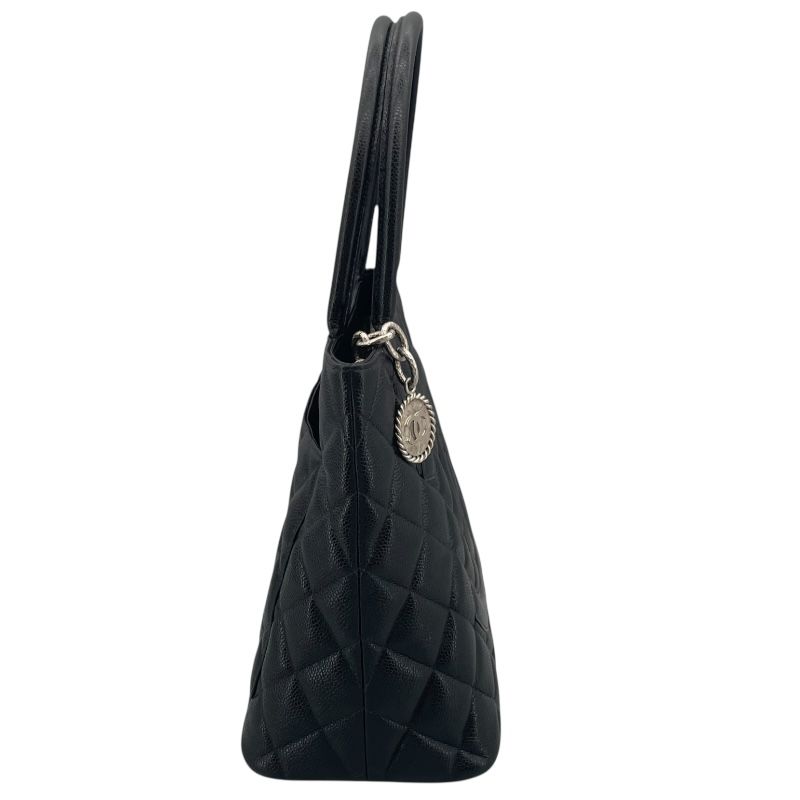 CHANEL Reissue Tote A01804 Black Caviar Leather Handbag