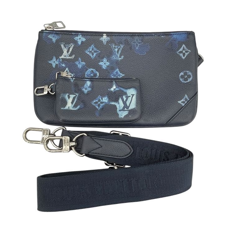 Louis Vuitton Trio Messenger Bag - Blue Monogram Watercolor