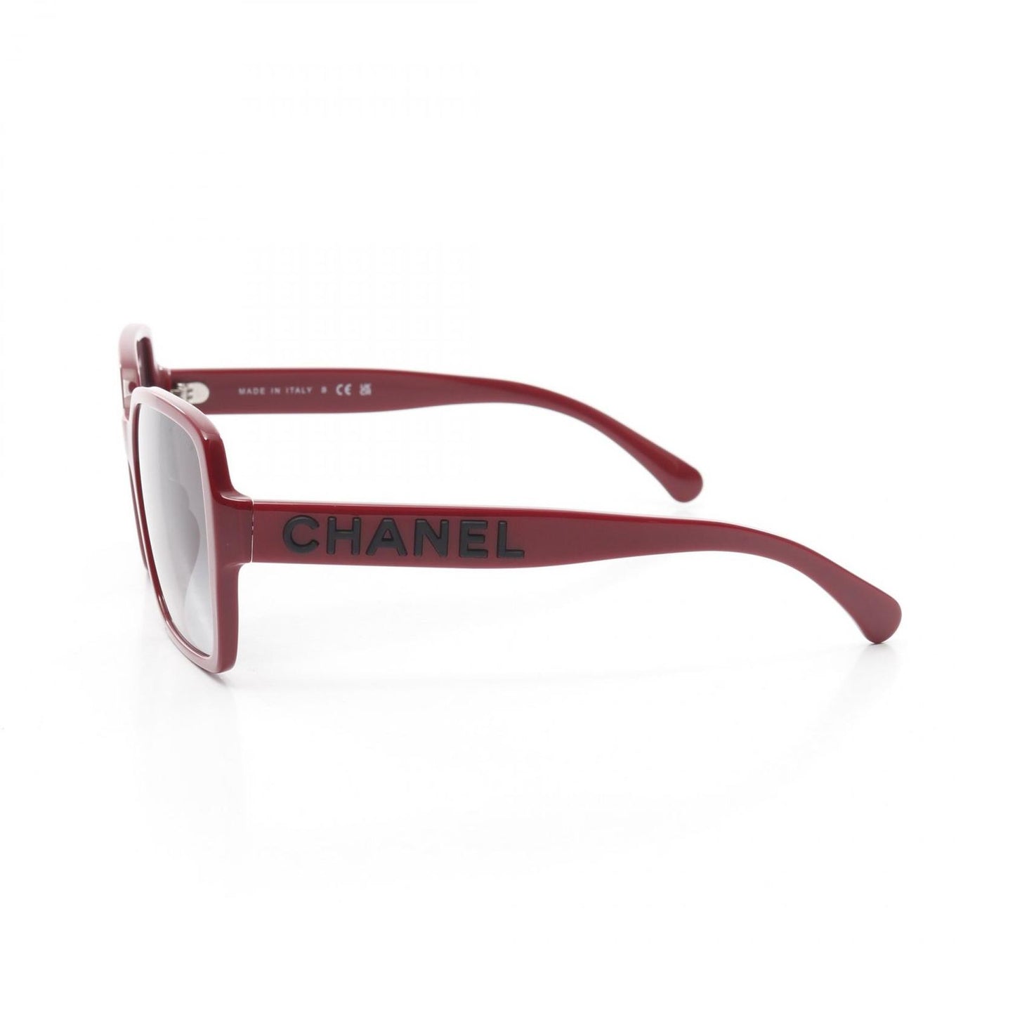 CHANEL Square Shape Eyewear Sunglasses 5408-A in Red
