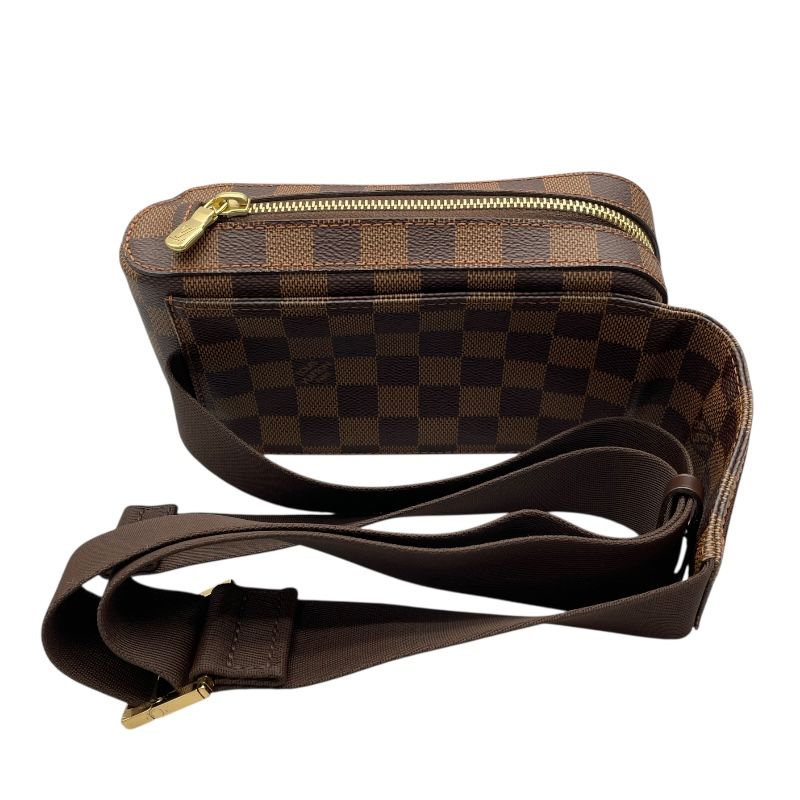 Louis Vuitton Geronimos N51994 Damier Ebene Unisex Shoulder Bag