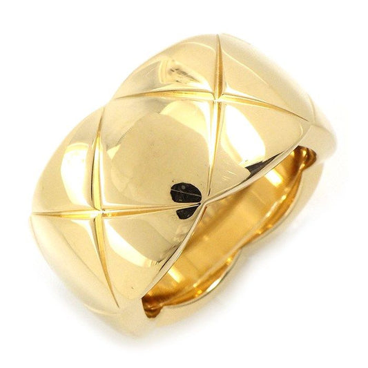 Chanel Coco Crush Large Ring in 18K Yellow Gold - Size 11