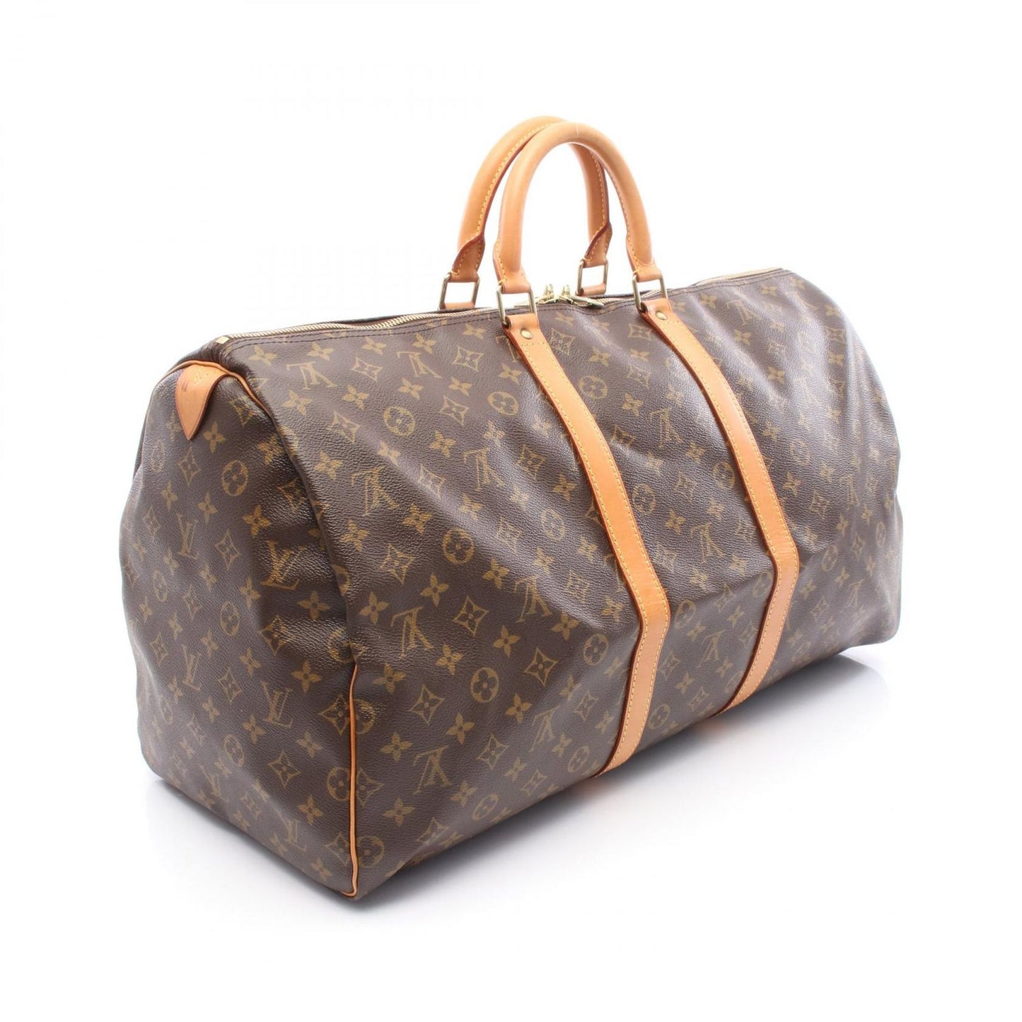 Louis Vuitton Monogram Keepall 55 Boston Bag - Timeless Elegance