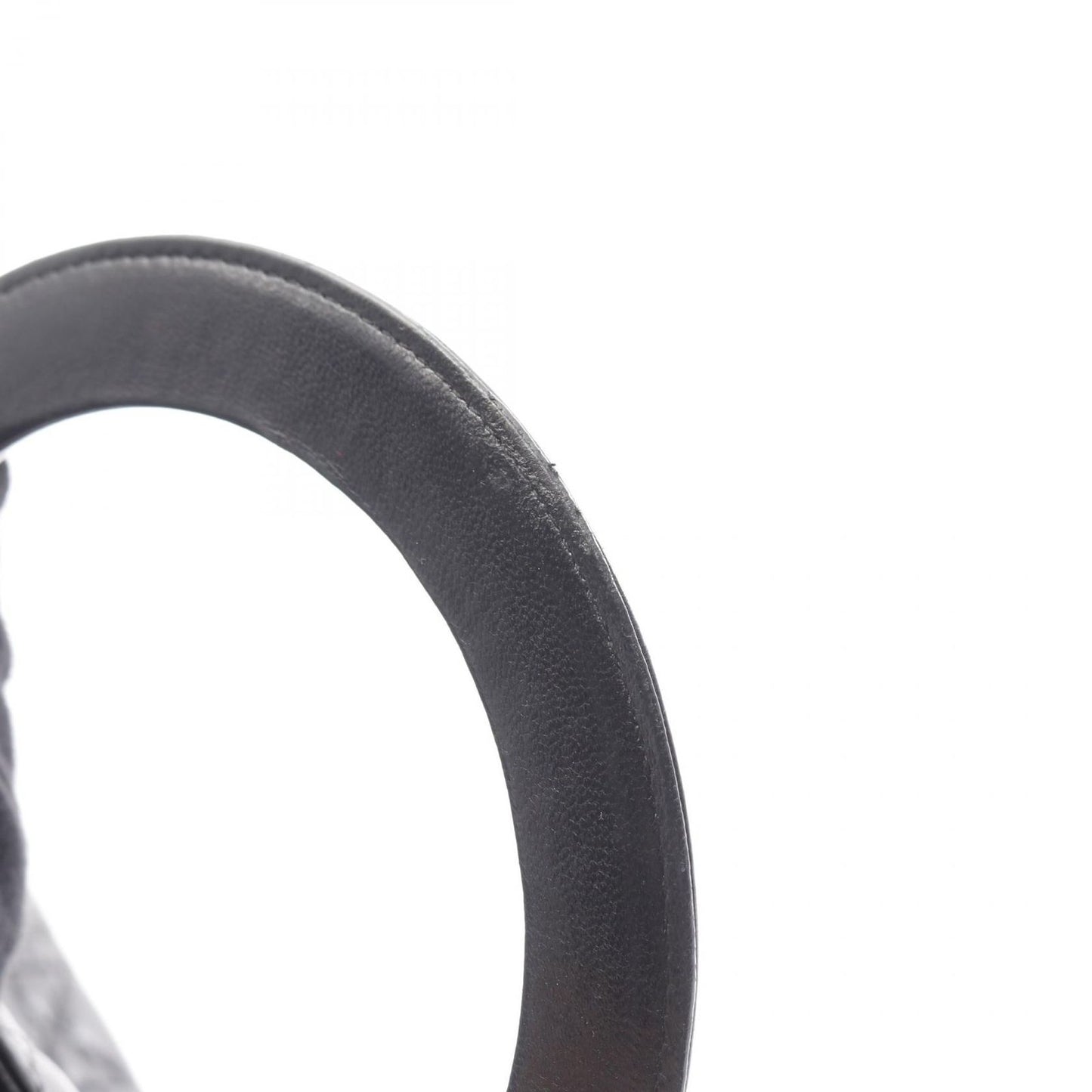 Dior Lady Dior Large Black Leather Handbag - Timeless Elegance