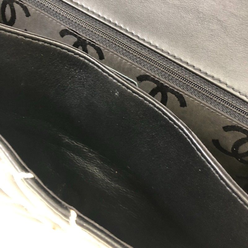 CHANEL Wild Stitch Handbag in Black with Gold Hardware