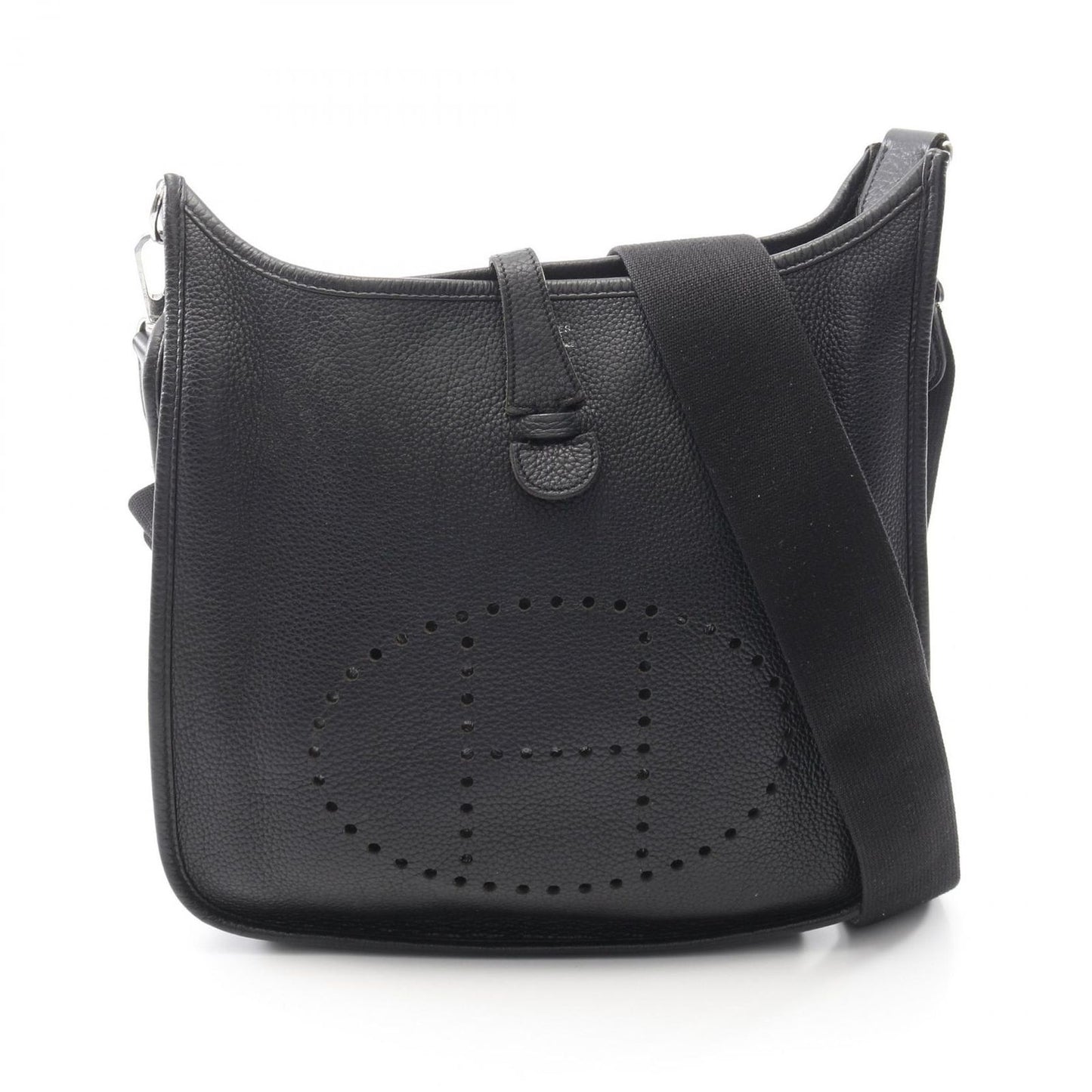 HERMES Evelyne 3 PM Shoulder Bag in Black - Timeless Elegance