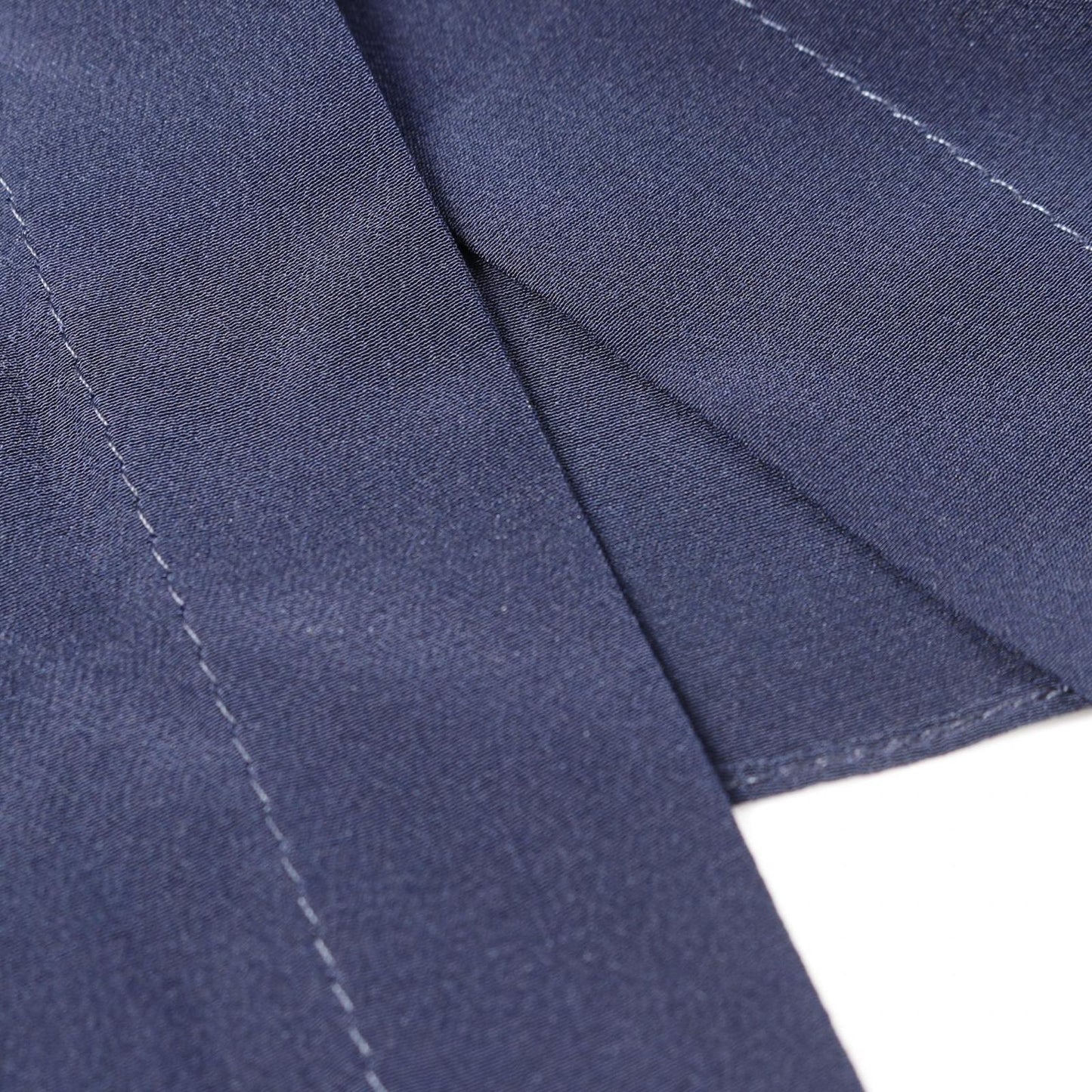 PATOU Silk Navy Shirt - Exquisite Craftsmanship, Size 36