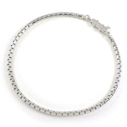 Cartier Tank B6022900 Venetian Link Bracelet in K18 White Gold