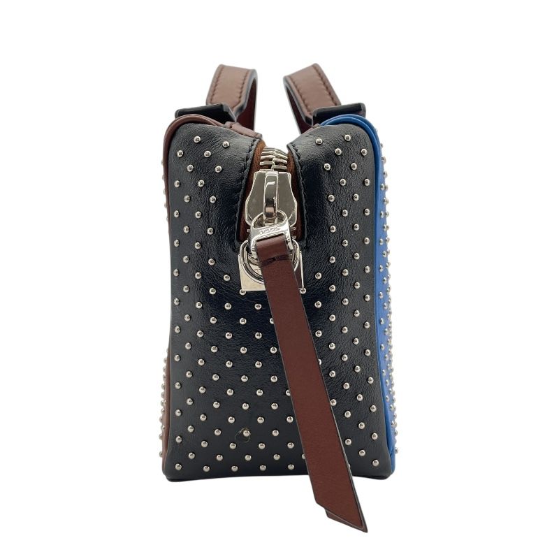 TOD’S GONCINI Multicolor Leather Shoulder Bag with Studs