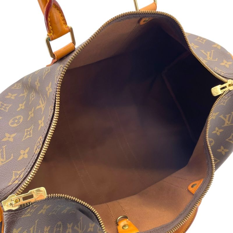Louis Vuitton Keepall 45 Monogram Canvas Brown Handbag