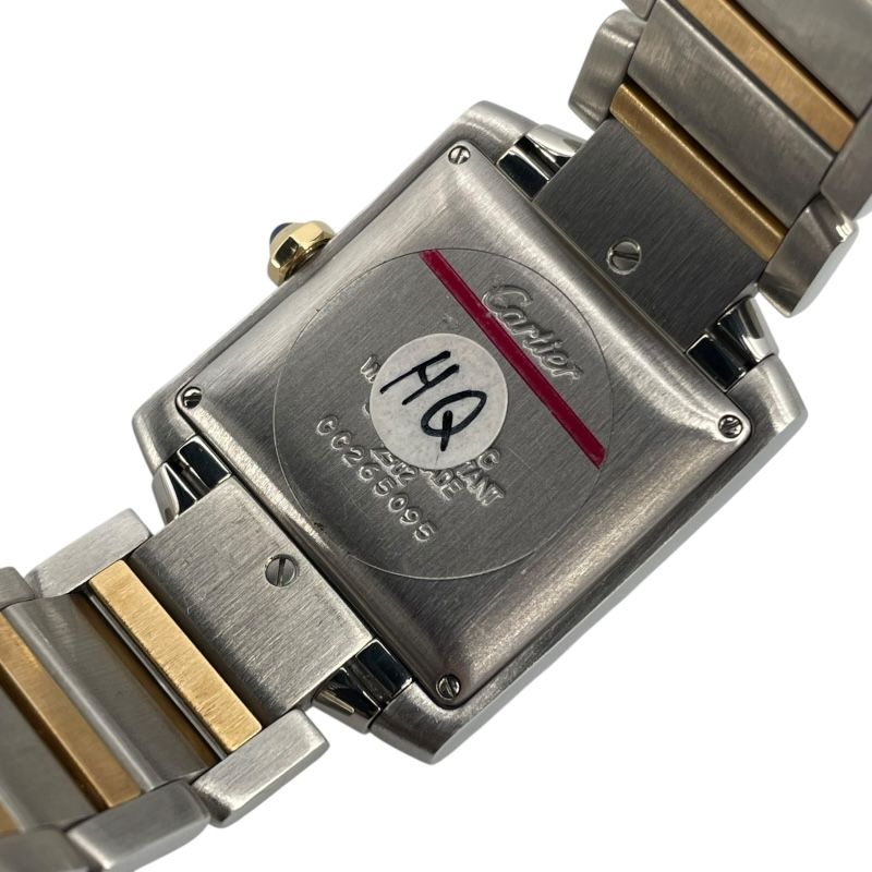 Cartier Tank Française LM W51005Q4 - K18YG/SS Men's Watch