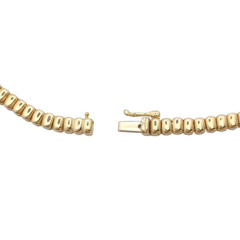 Exquisite K18 Yellow Gold Ruby Necklace - Timeless Elegance