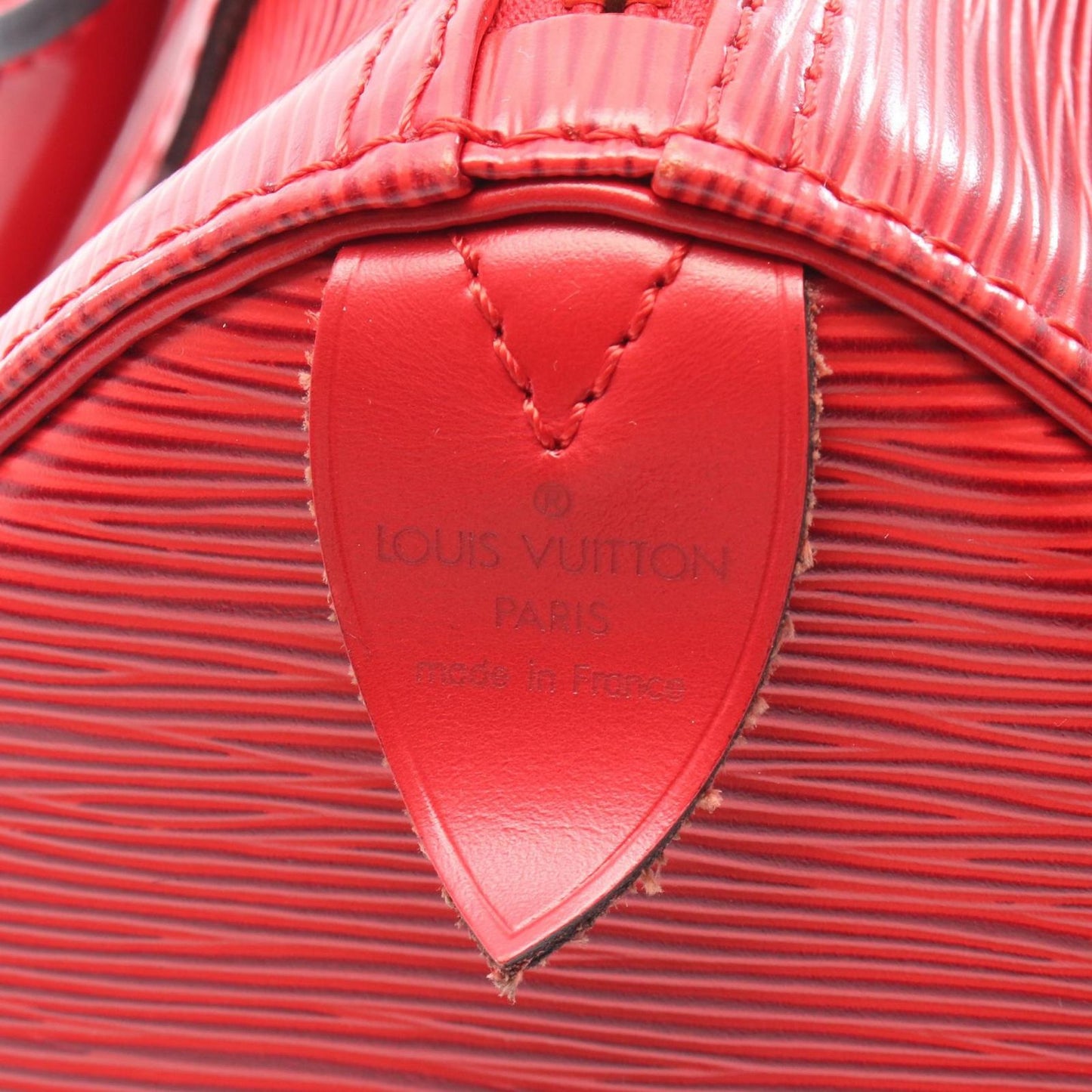 Louis Vuitton Speedy 25 Handbag in Castilian Red - Timeless Elegance