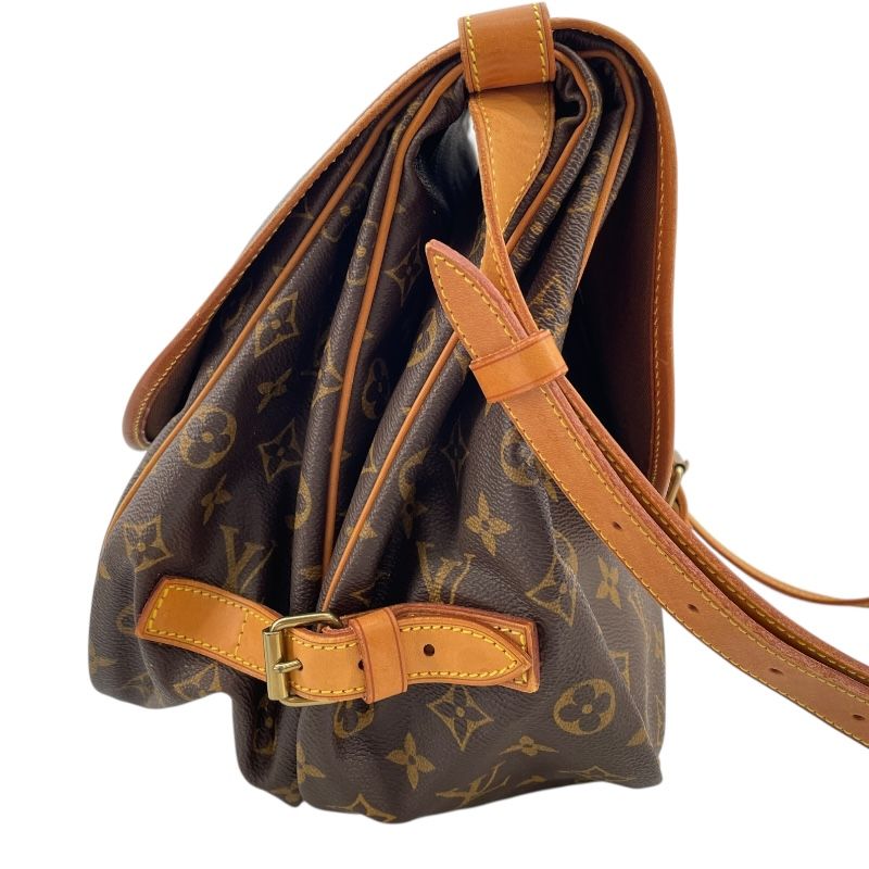 Louis Vuitton Monogram Canvas Soumire 35 Shoulder Bag - Brown