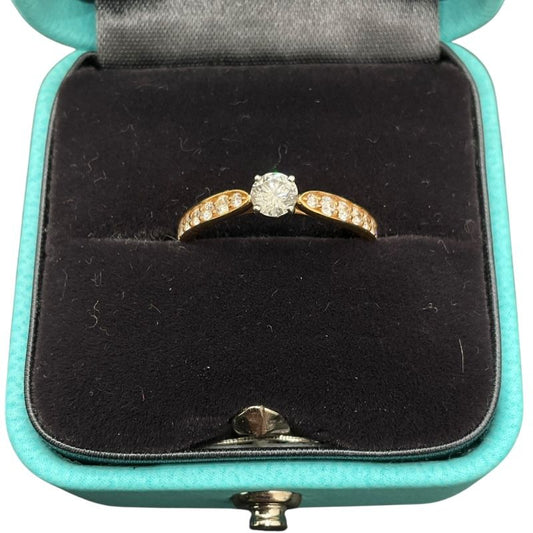 Tiffany & Co. Harmony Ring in K18/PT950 - Exquisite Elegance