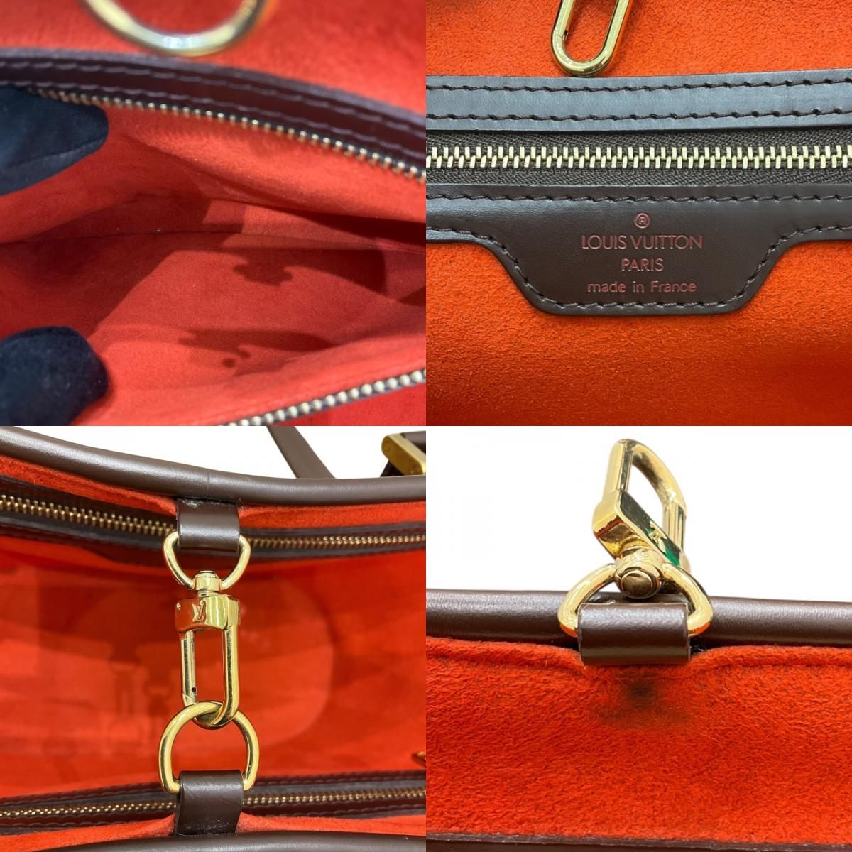 Louis Vuitton Monceau PM Brown Damier Canvas Tote Bag