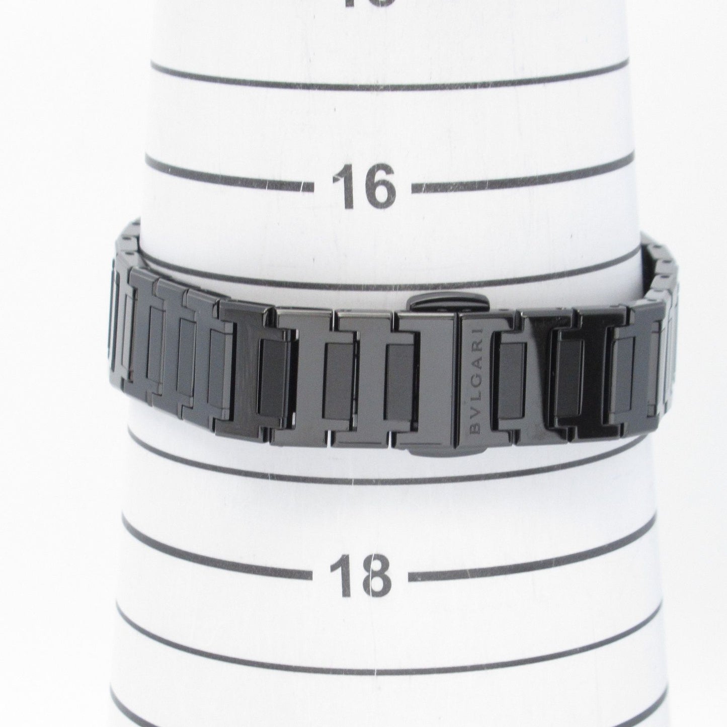 BVLGARI Bvlgari 12P Diamond Black Stainless Steel Watch BB33S