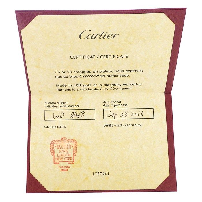 Cartier Juste un Clou Classic Ring in 18K Pink Gold - Size 9