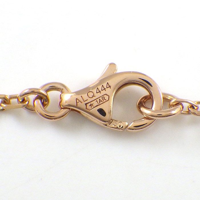 Cartier Trinity Circle Necklace with Diamonds in Three Colors