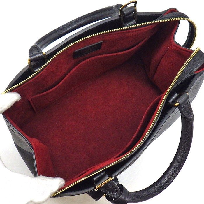 Louis Vuitton Petit Palais PM Handbag - Noir Monogram Empreinte