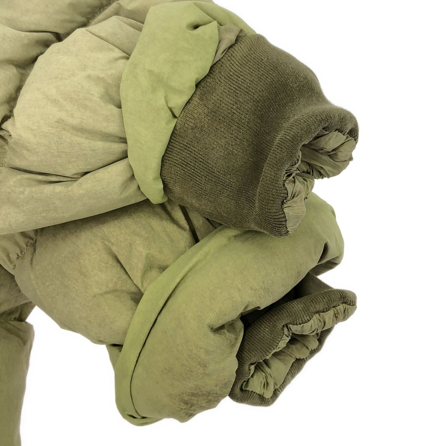 MONCLER Beige Cotton Down Jacket - Exquisite Craftsmanship