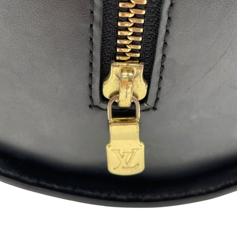 Louis Vuitton Sac Flore M52222 Black Epi Leather Handbag