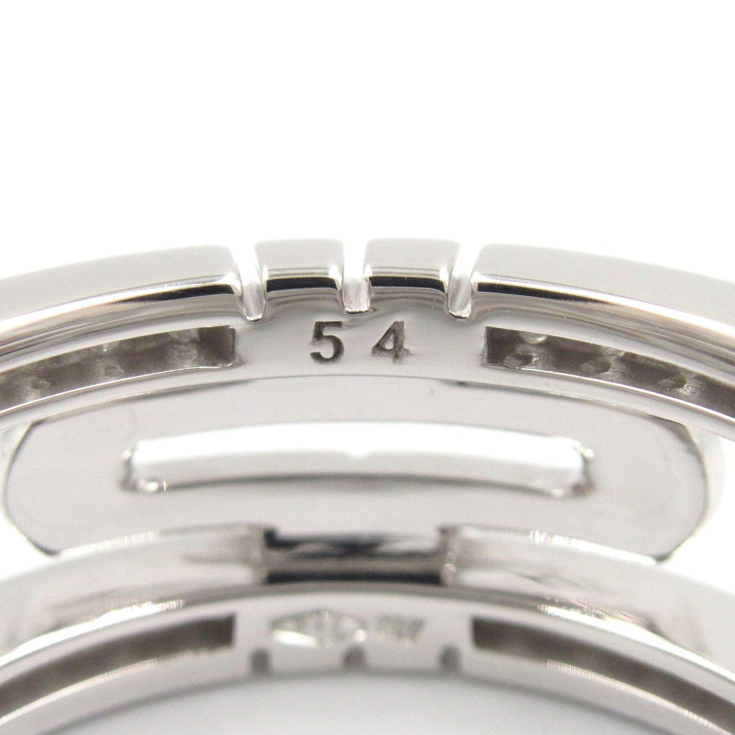 BVLGARI Parentesi Small Diamond Ring in 18K White Gold
