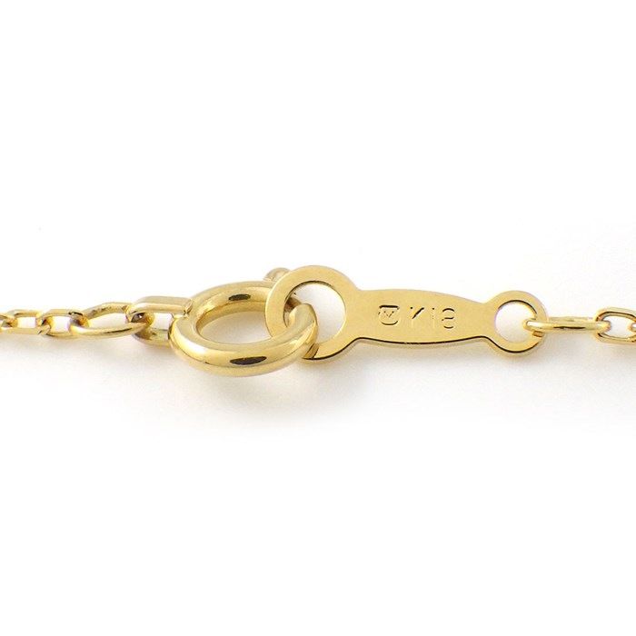 MIKIMOTO 3-Point Pearl Necklace with Diamonds in K18YG