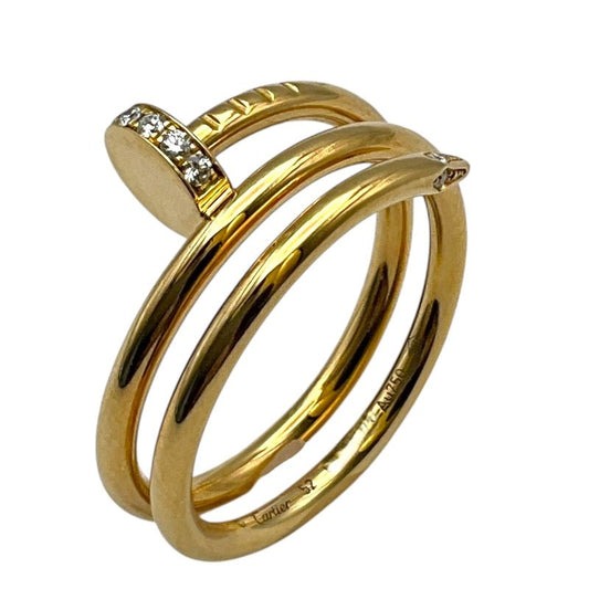 Cartier Juste un Clou Diamond Ring SM in 18K Gold
